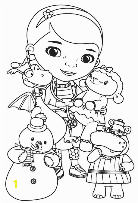 Doc Mcstuffins Coloring Pages Disney Junior Disney Junior Doc Mcstuffins Coloring Pages Coloring Pages