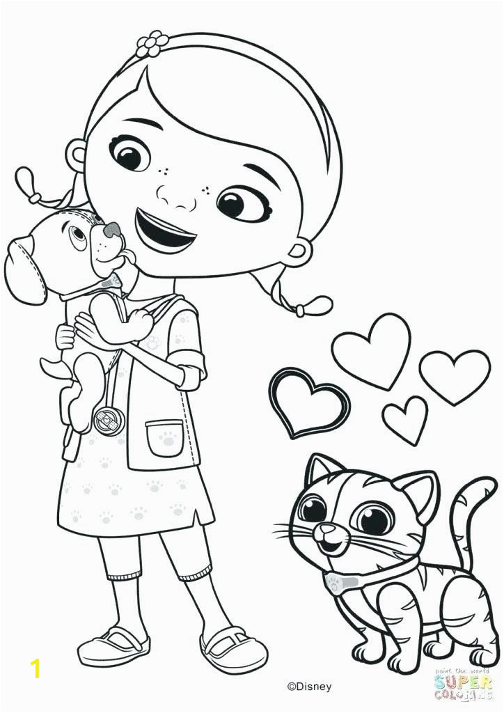 Doc Mcstuffins Coloring Pages Disney Junior Wonderful Doc Mcstuffins Color Page Doc Coloring Pages