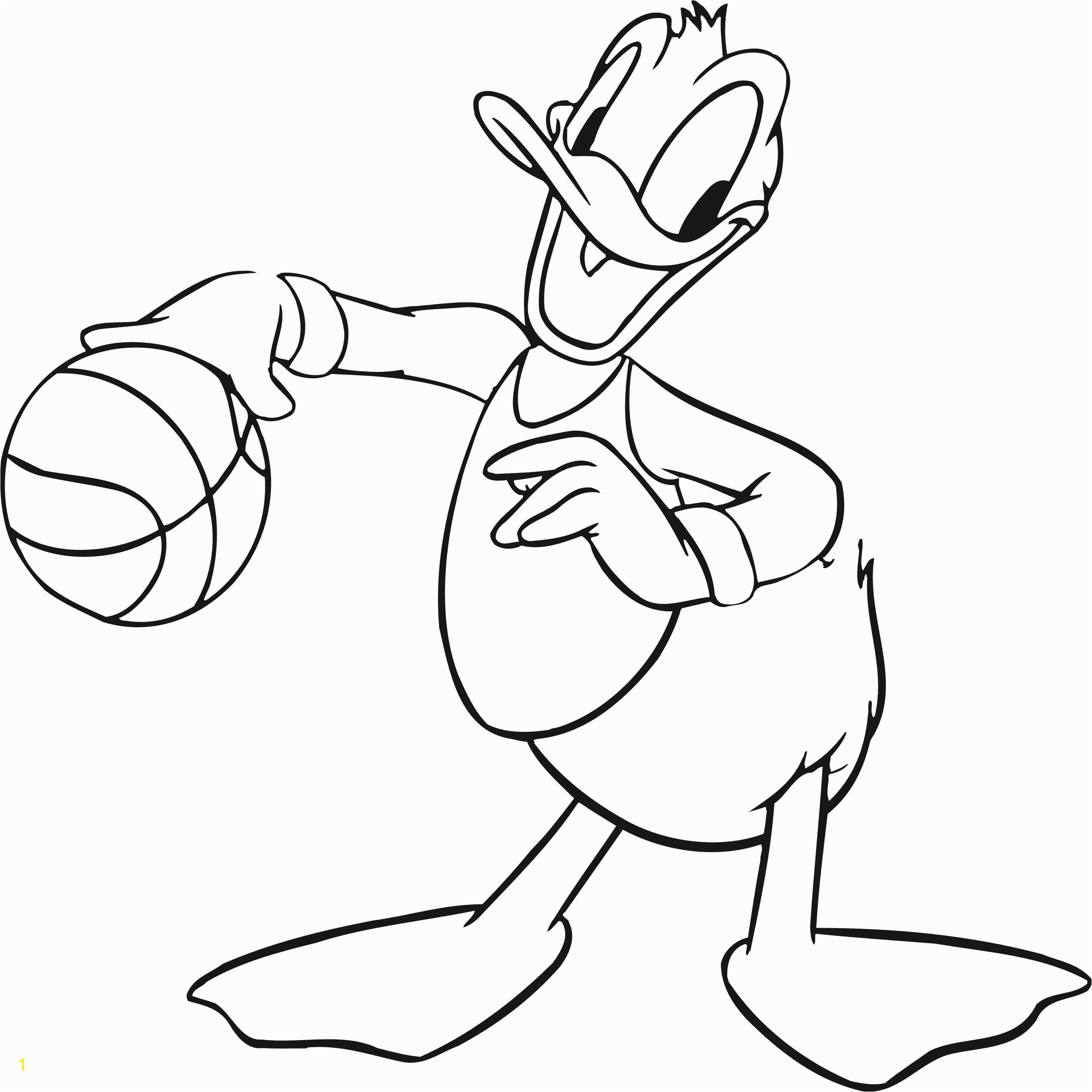 Donald Duck Coloring Pages to Print for Free Donald Duck Coloring Pages to and Print for Free