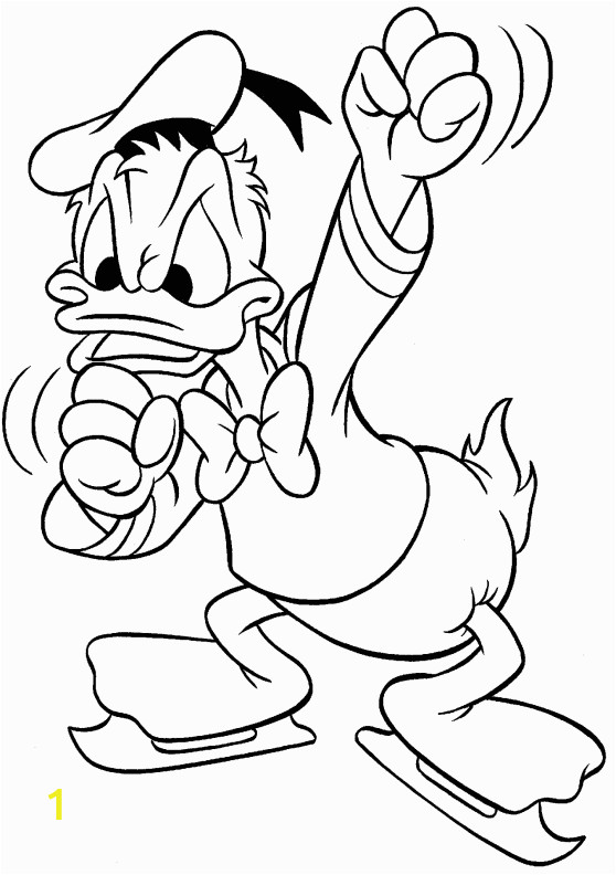 donald duck coloring pages