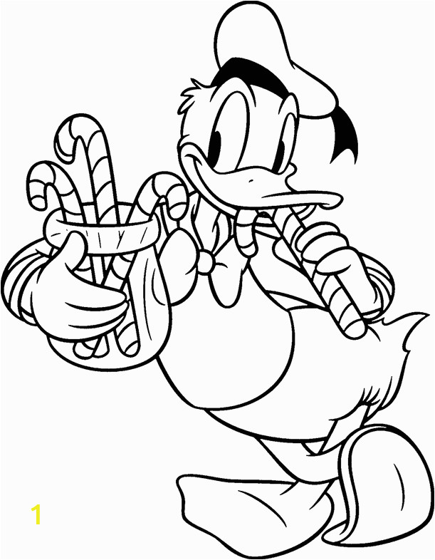 donald duck coloring pages