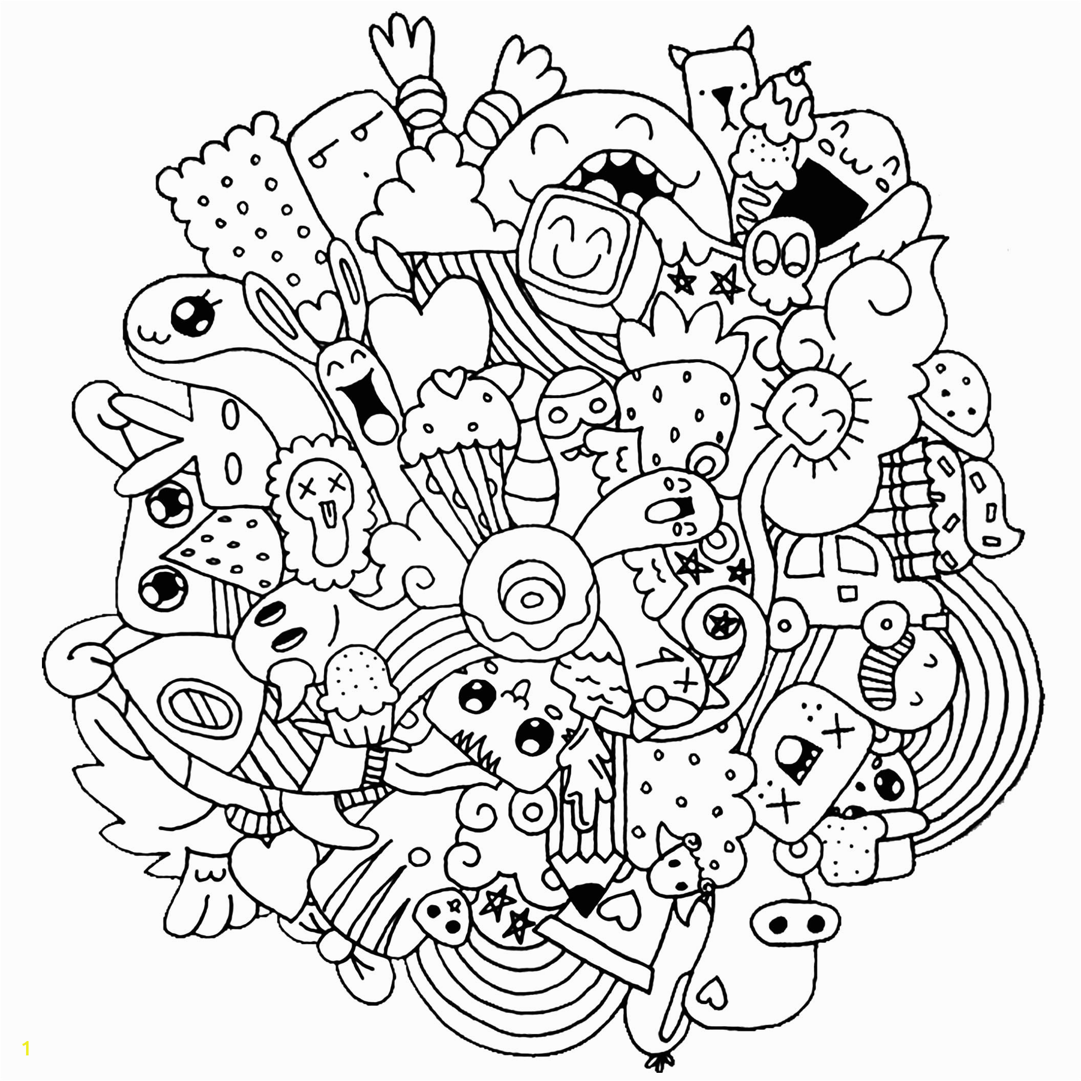 image=doodle art coloring pages for children doodle art 1