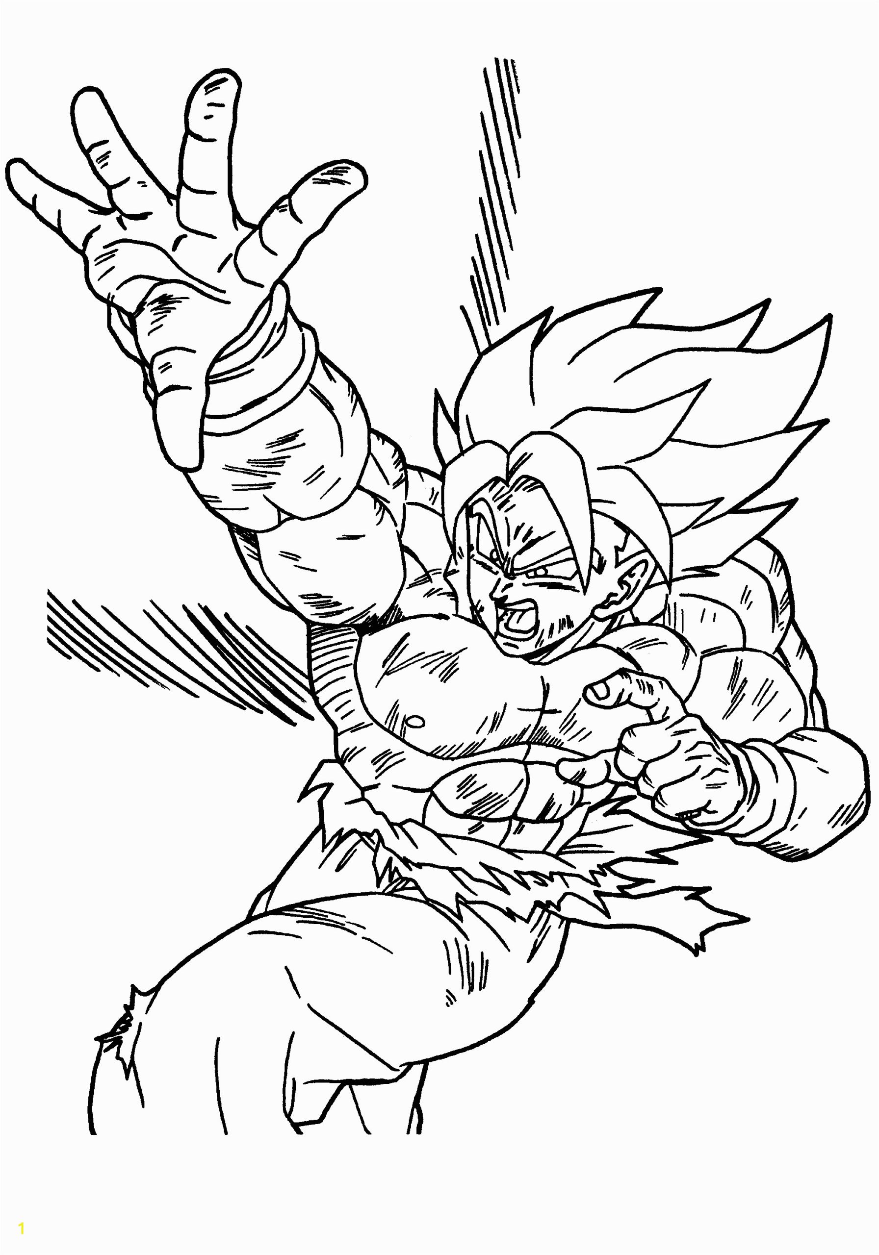 dragon ball z coloring pages