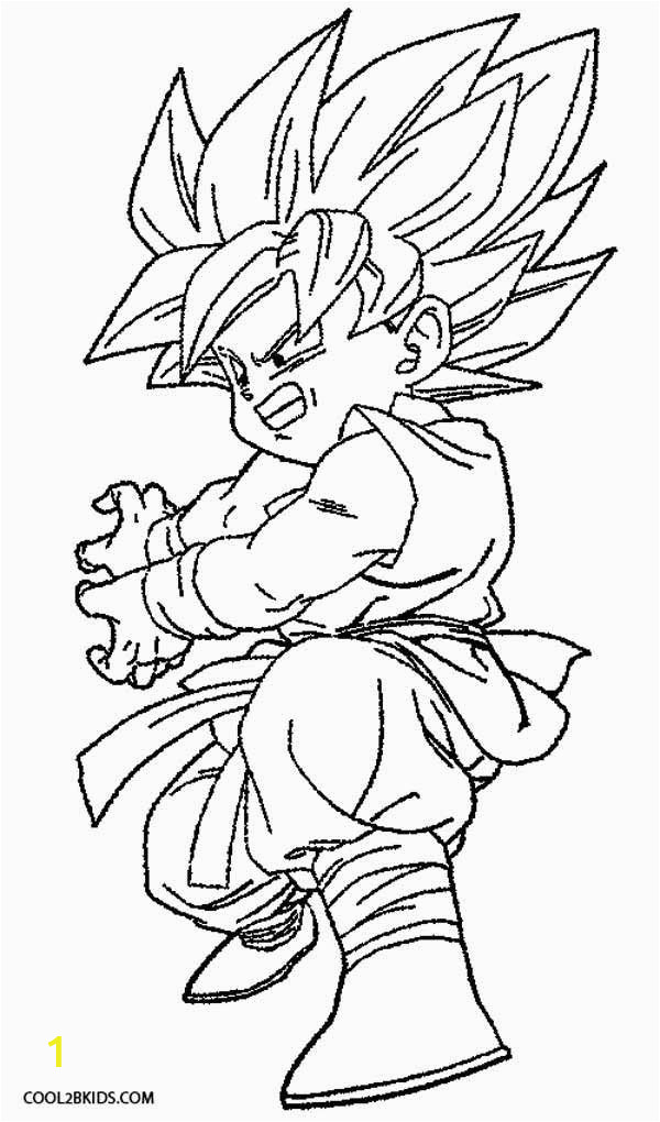 goku coloring pages