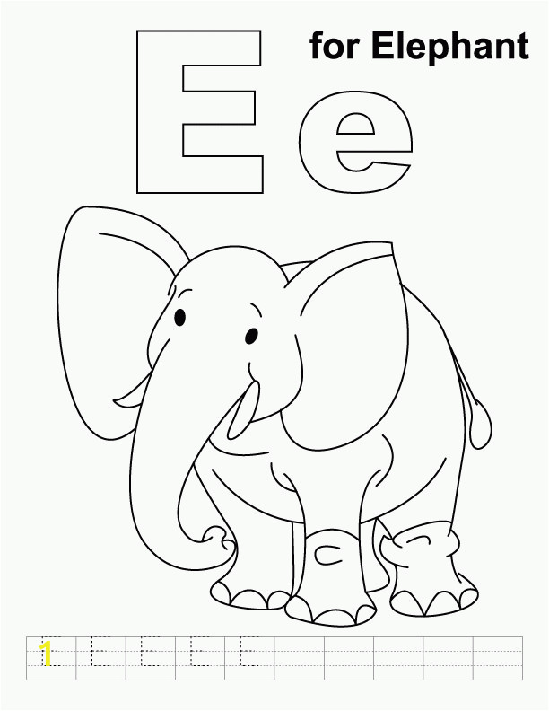 album=letter e coloring page