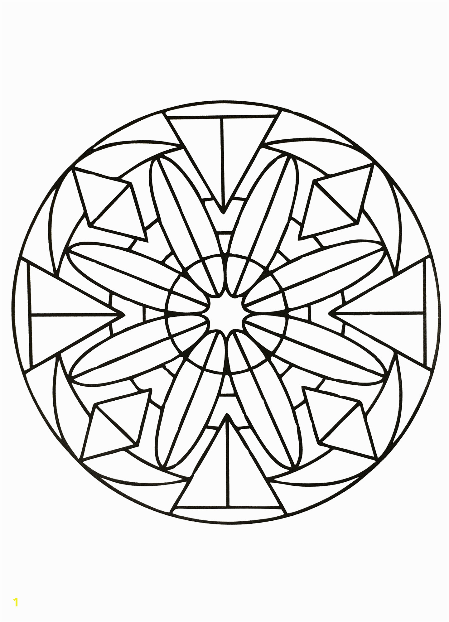 image=kids mandalas coloring page simple mandala 50 3