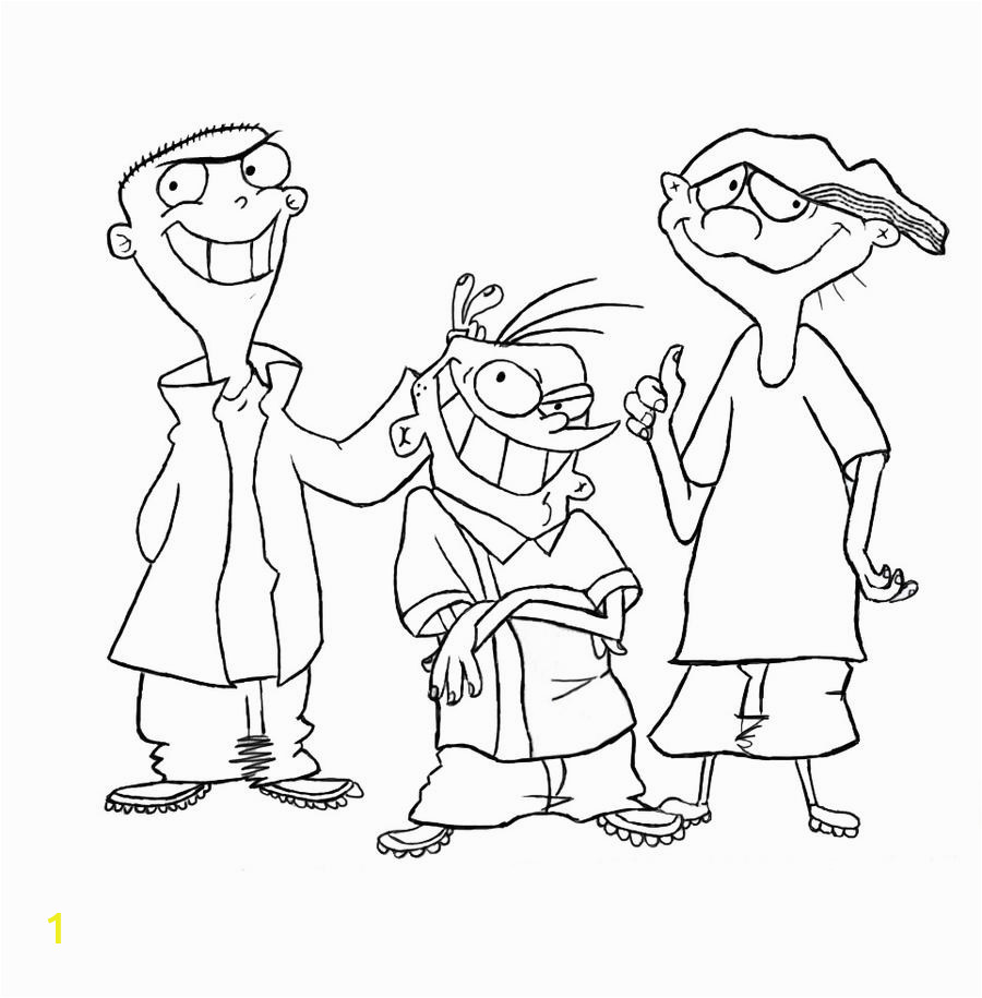 Ed Edd and Eddy Coloring Pages Ed Edd N Ed Coloring Pages Learny Kids