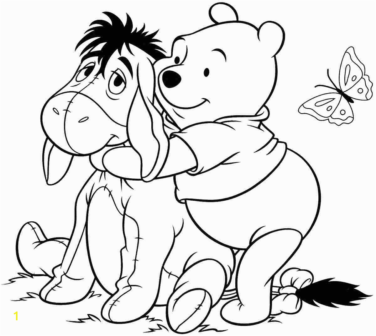winnie the pooh coloring pages pdf