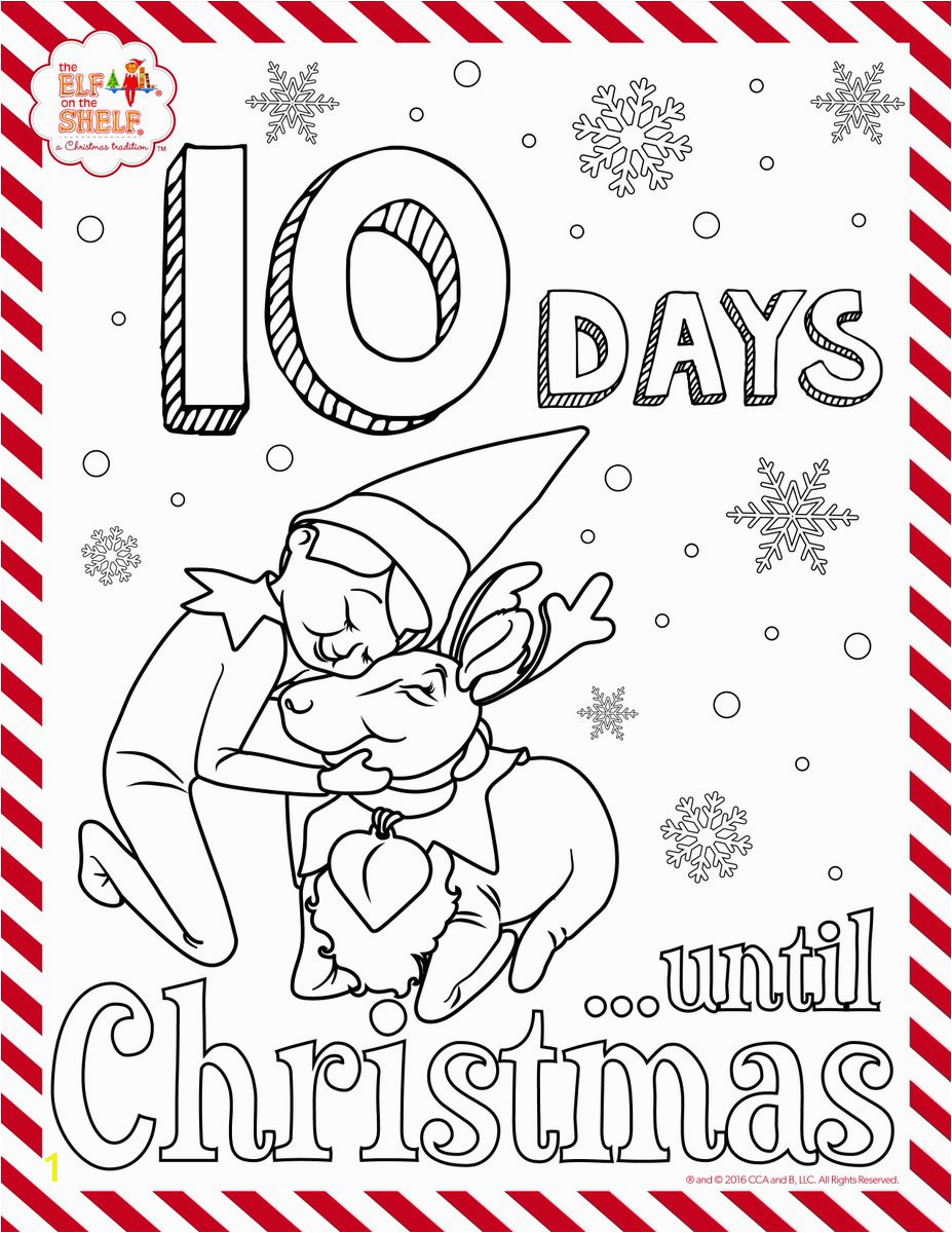the elf on shelf coloring pages