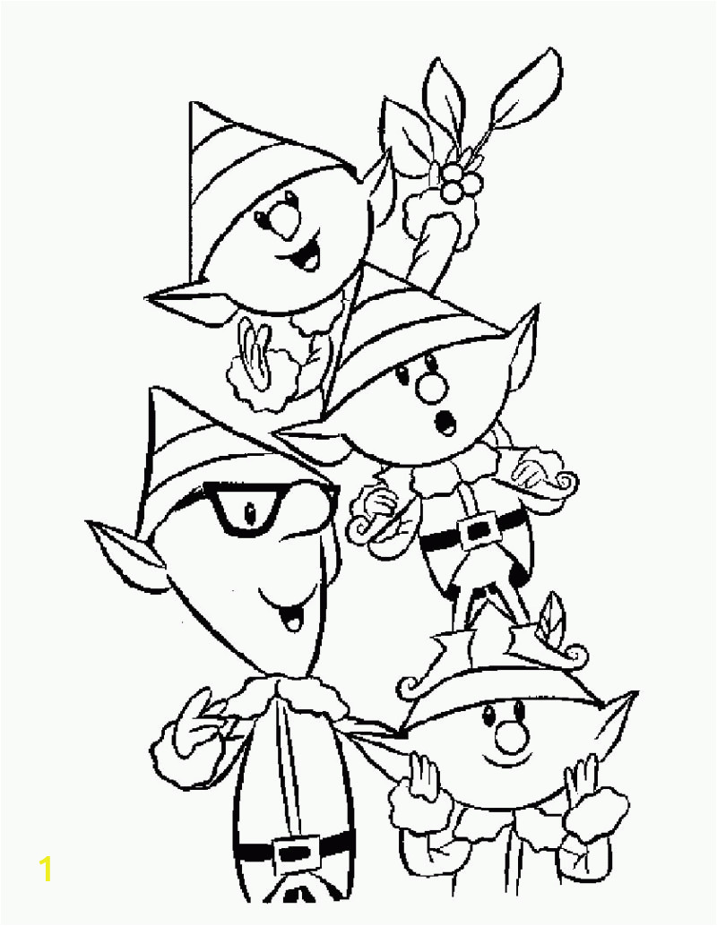 elf on the shelf coloring pages to print