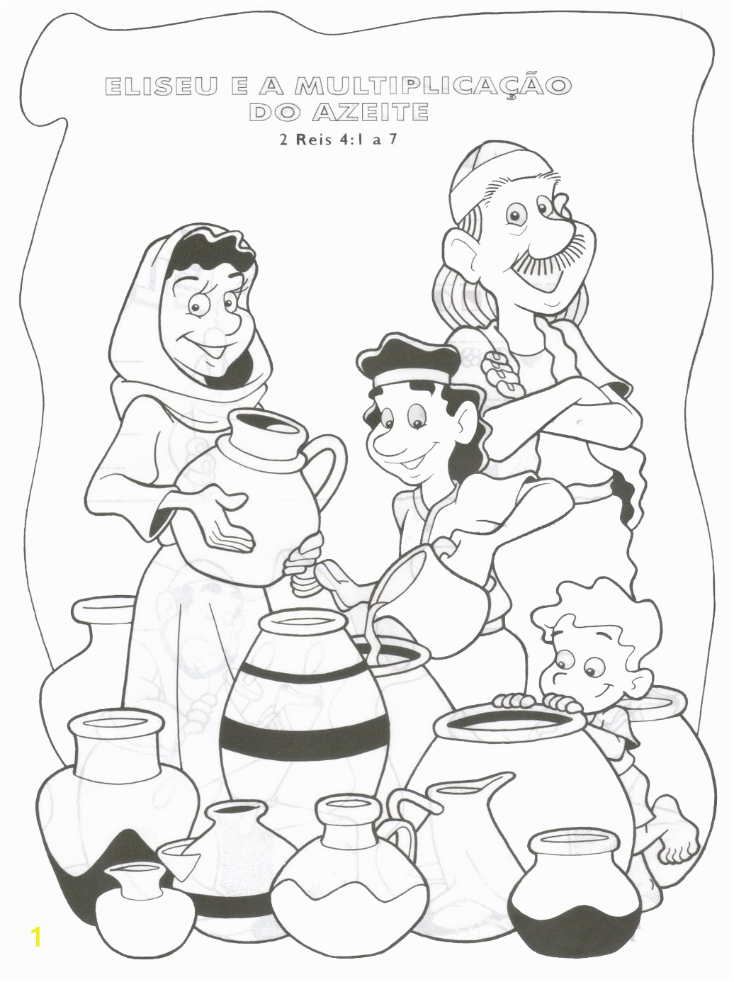 Elisha and the Widow S Oil Coloring Page 1000 Images About Elisha Widow S Oil On Pinterest