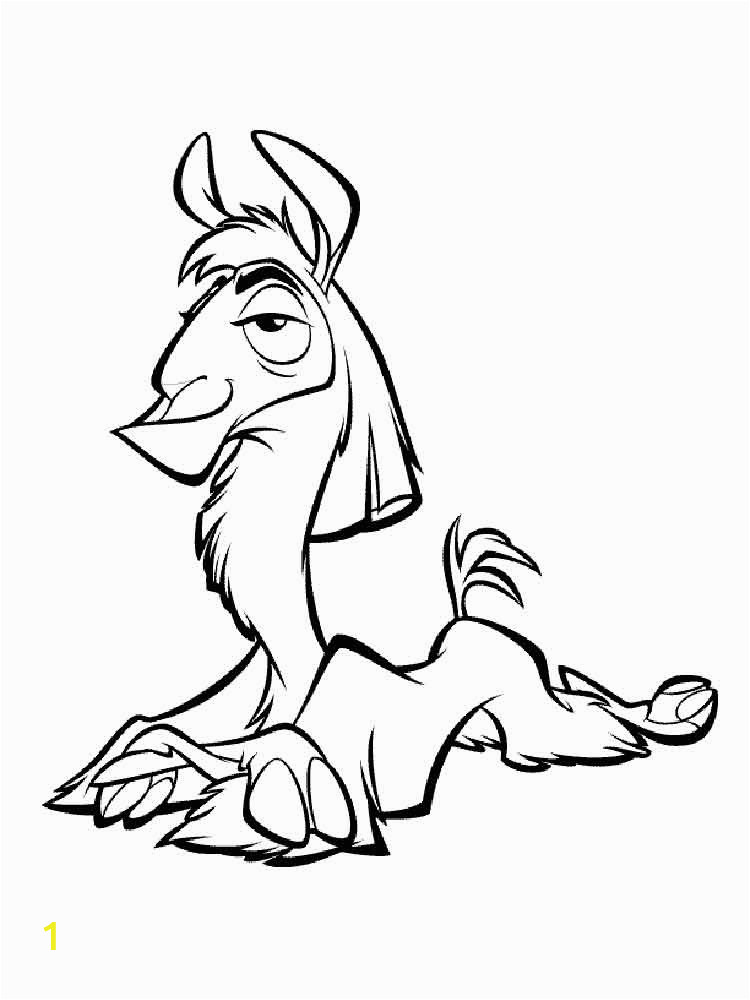 Emperor S New Groove Coloring Pages the Emperor S New Groove Coloring Pages Download and