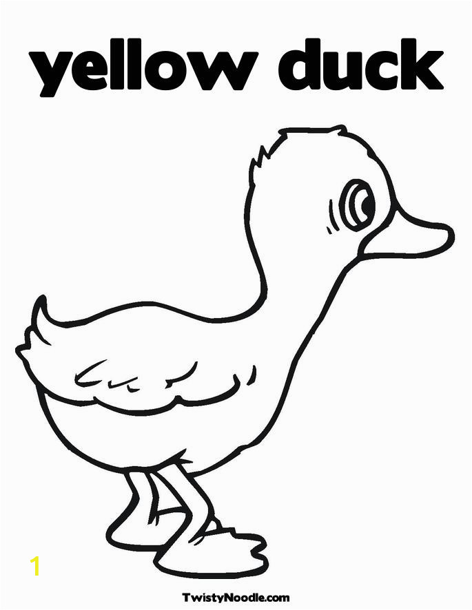 Eric Carle Yellow Duck Coloring Page Eric Carle Yellow Duck Coloring Coloring Pages