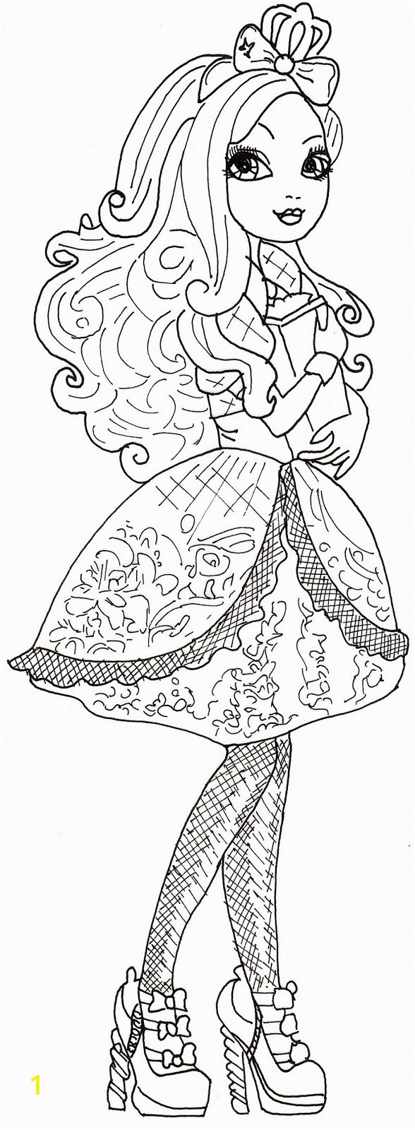 apple white coloring pages