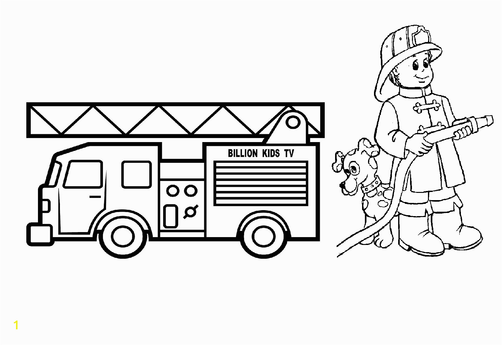 Fire Truck Coloring Pages to Print Print Color Craft Page 8 Of 19 Activities for Kids and