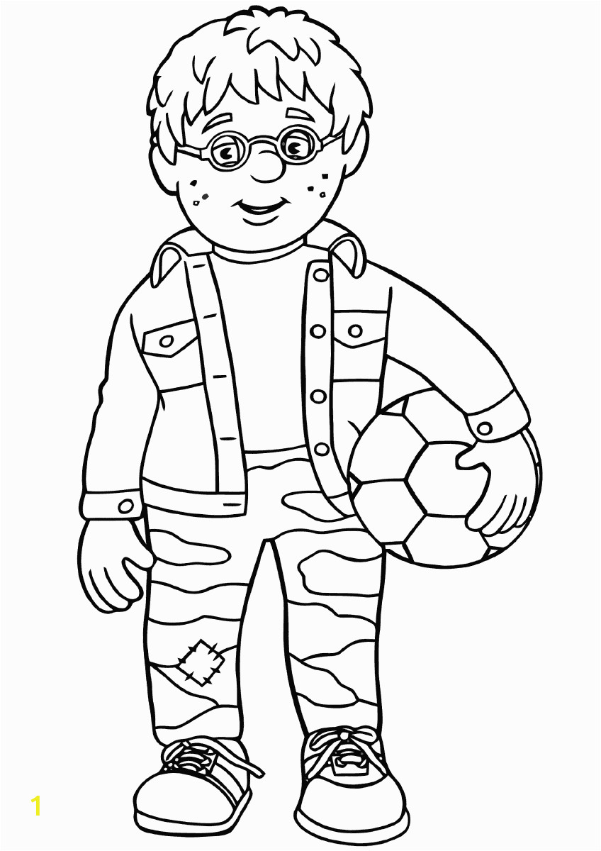 fireman sam coloring pages