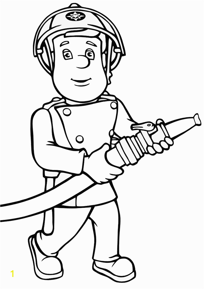 fireman sam coloring pages