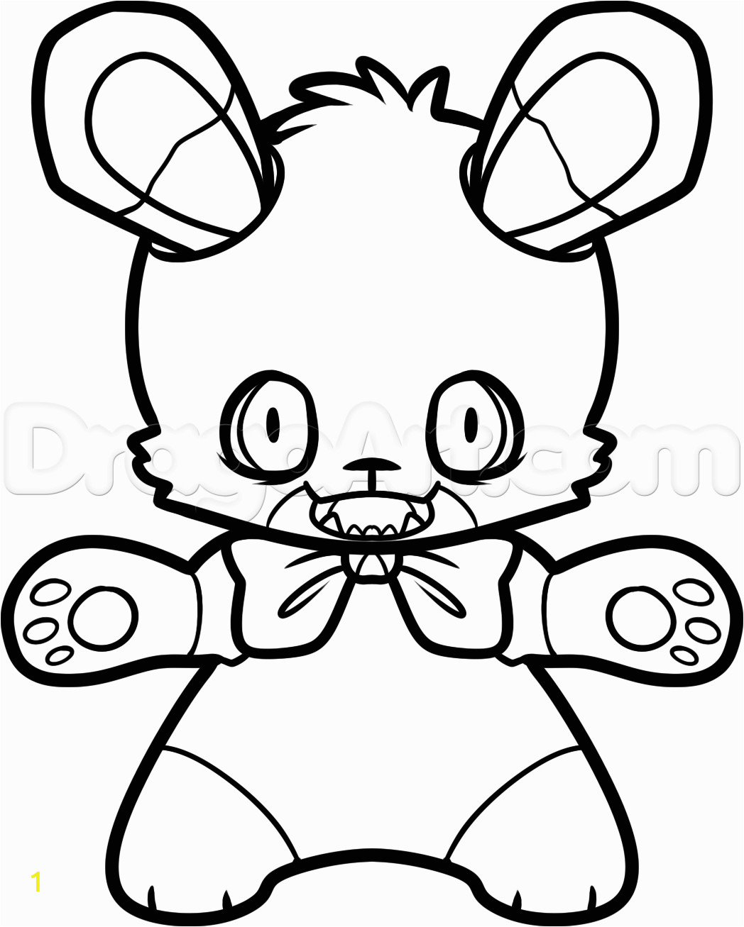 Five Nights at Freddy S Bonnie Coloring Pages How to Draw Bonnie From Five Nights at Freddys Step 9