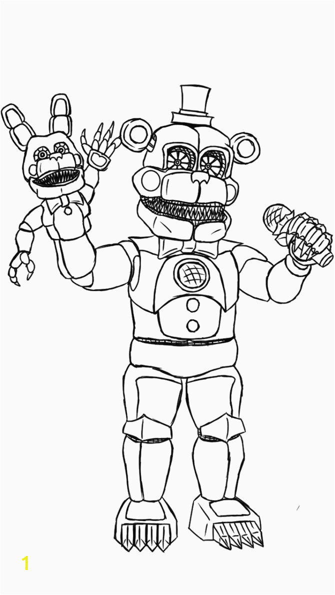 21 inspired picture of five nights at freddys coloring pages