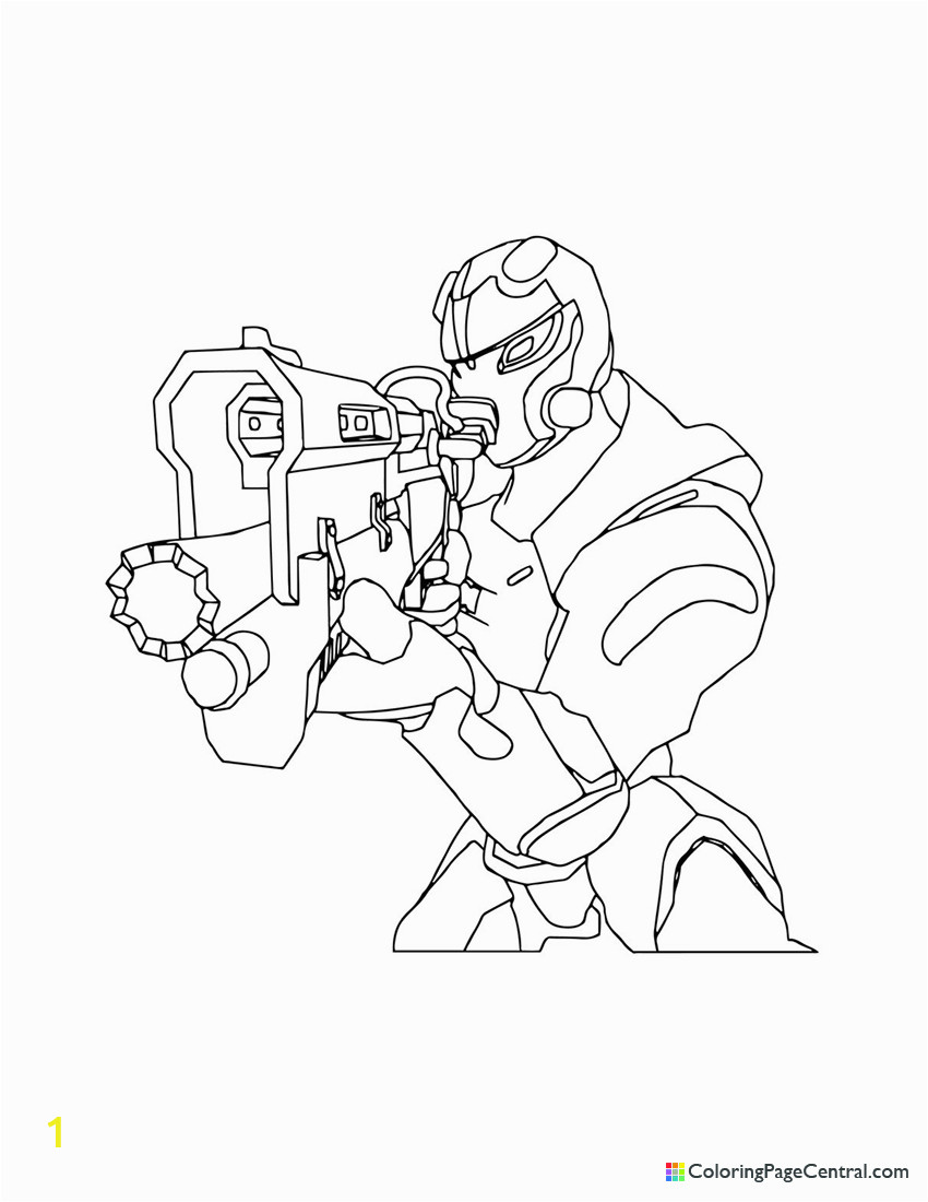 Fortnite Save the World Coloring Pages fortnite Carbide 02 Coloring Page