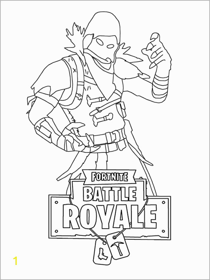 fortnite logo coloring page