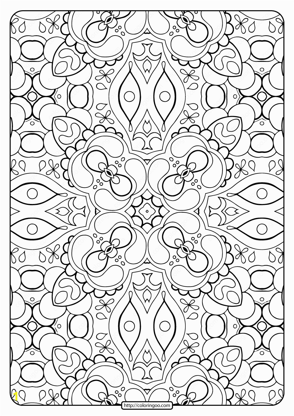 printable abstract pattern adult coloring pages 01