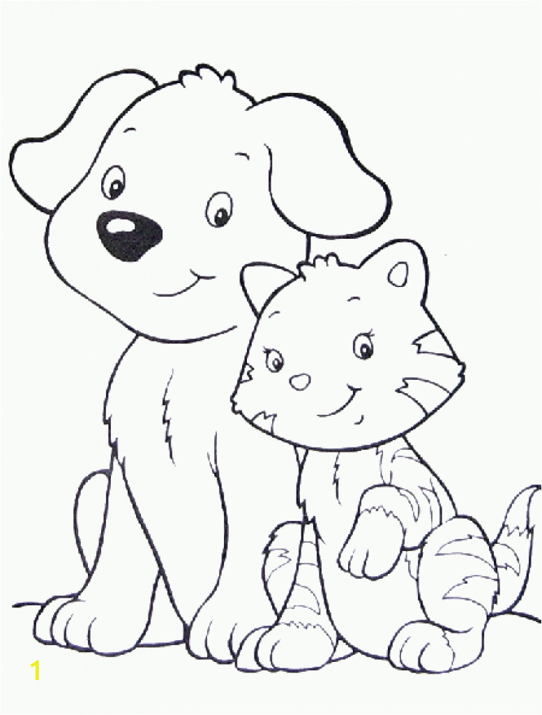 Free Cat and Dog Coloring Pages Pet Coloring Pages Printable at Getcolorings