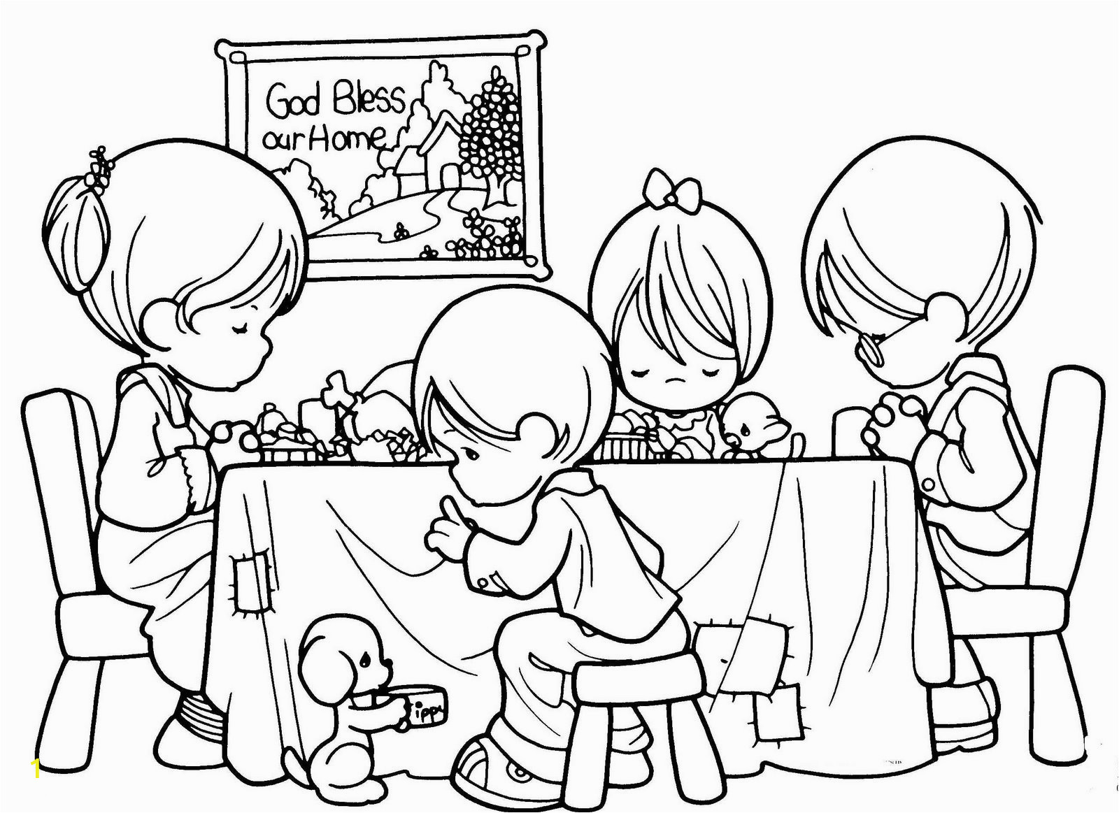 free printable christian coloring pages kids