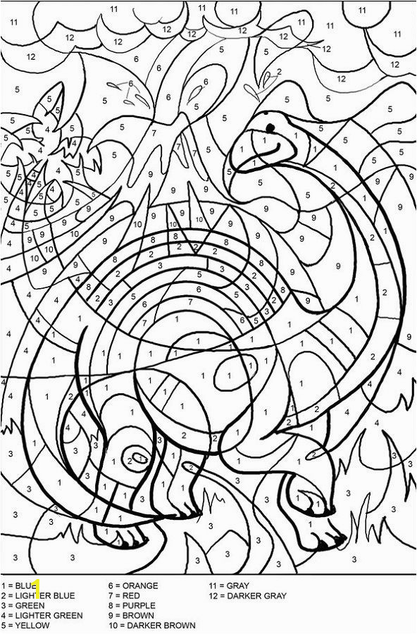 Free Color by Number Coloring Pages for Adults Hard Color by Number Worksheets for Adult