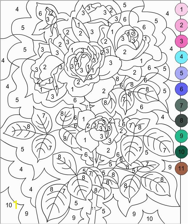 Free Color by Number Coloring Pages for Adults Nicole S Free Coloring Pages Color by Number