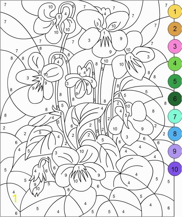 Free Color by Number Coloring Pages for Adults Nicole S Free Coloring Pages