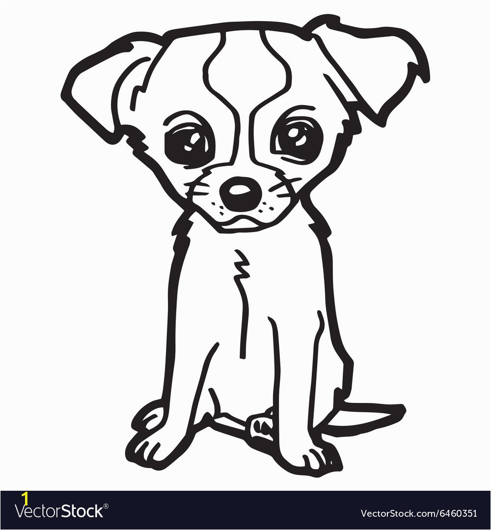 Free Coloring Pages Dogs and Puppies Dog and Puppy Coloring Page Royalty Free Vector Image