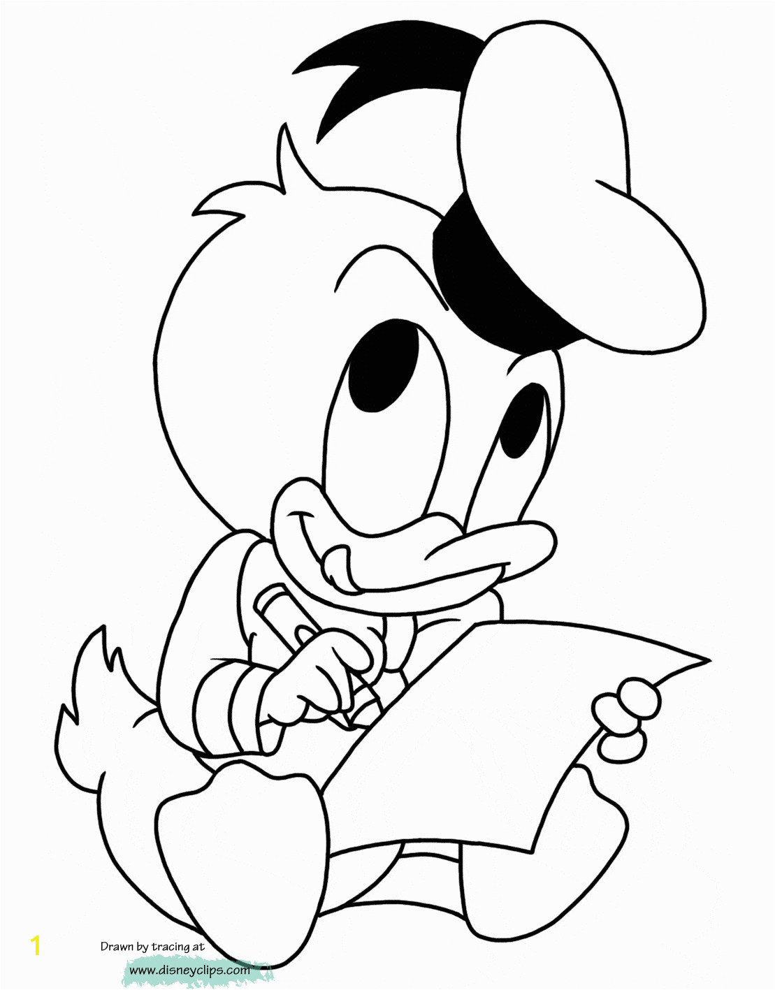 Free Coloring Pages Of Baby Disney Characters Best Free Baby Disney Character Coloring Pages Image