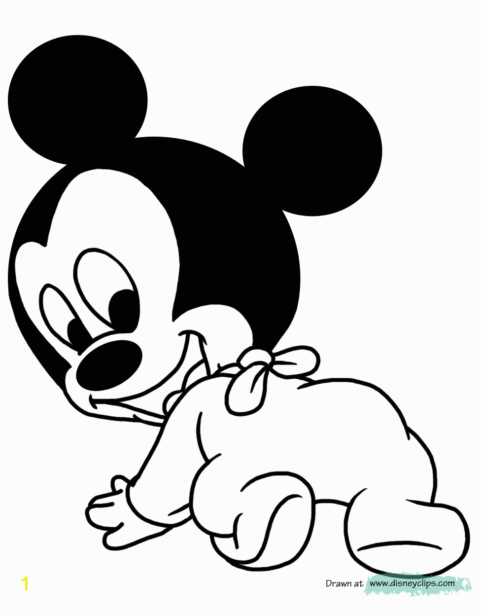 disney baby characters coloring pages