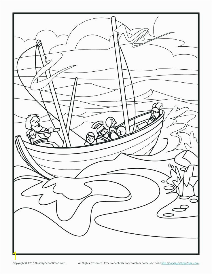 paul and barnabas coloring page