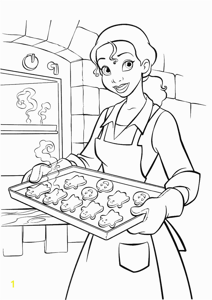 the princess and the frog coloring pages