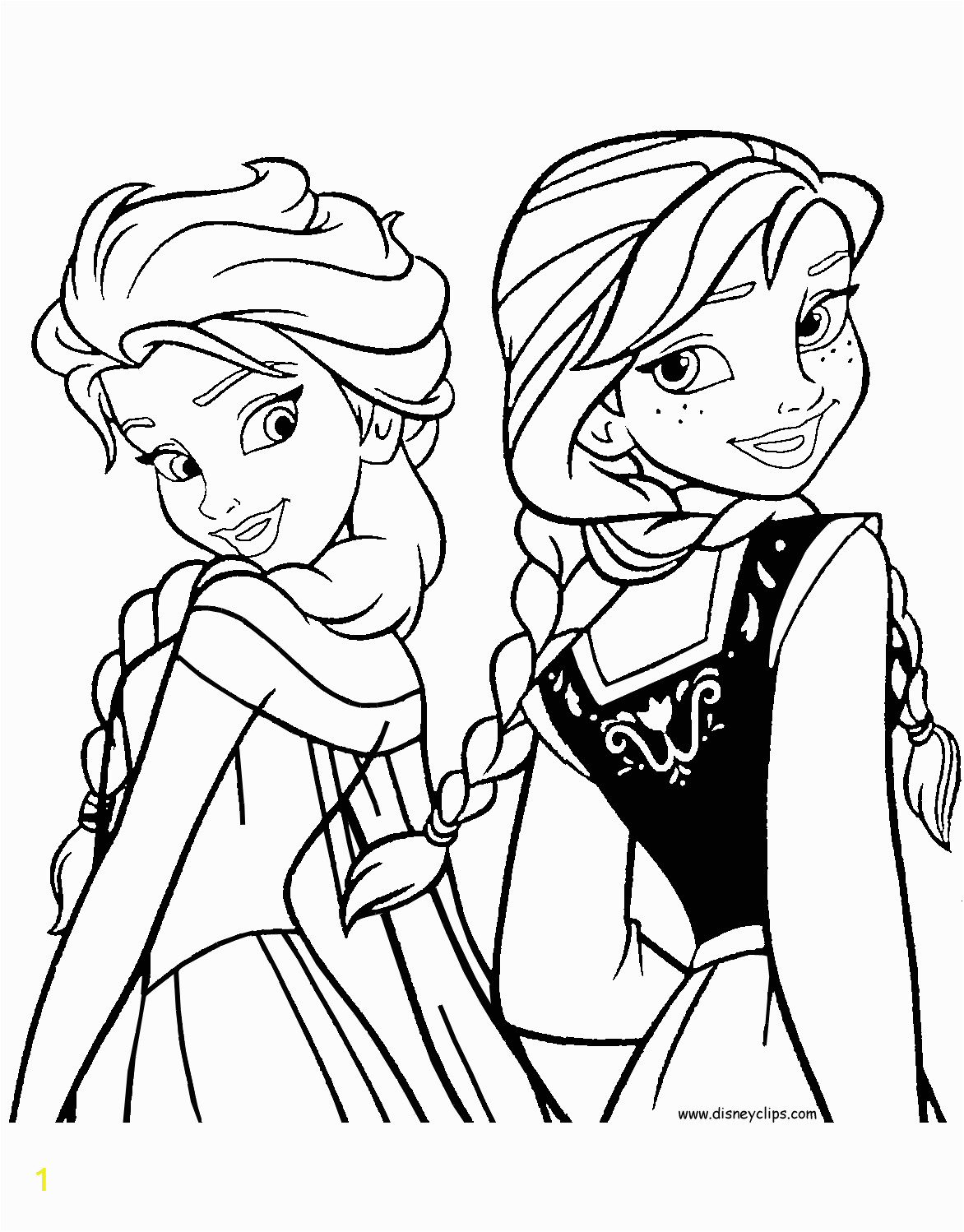 disney frozen printable coloring pages