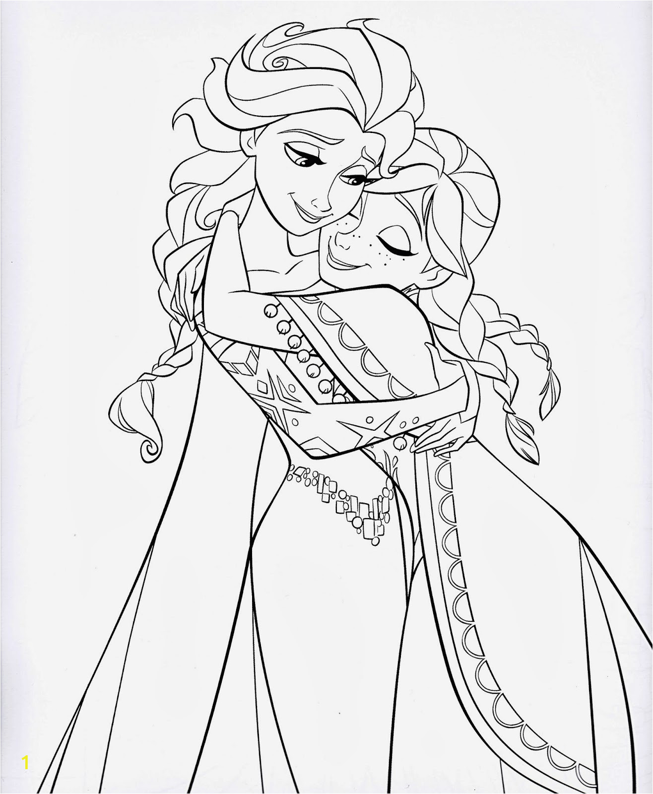 frozen printable coloring pages