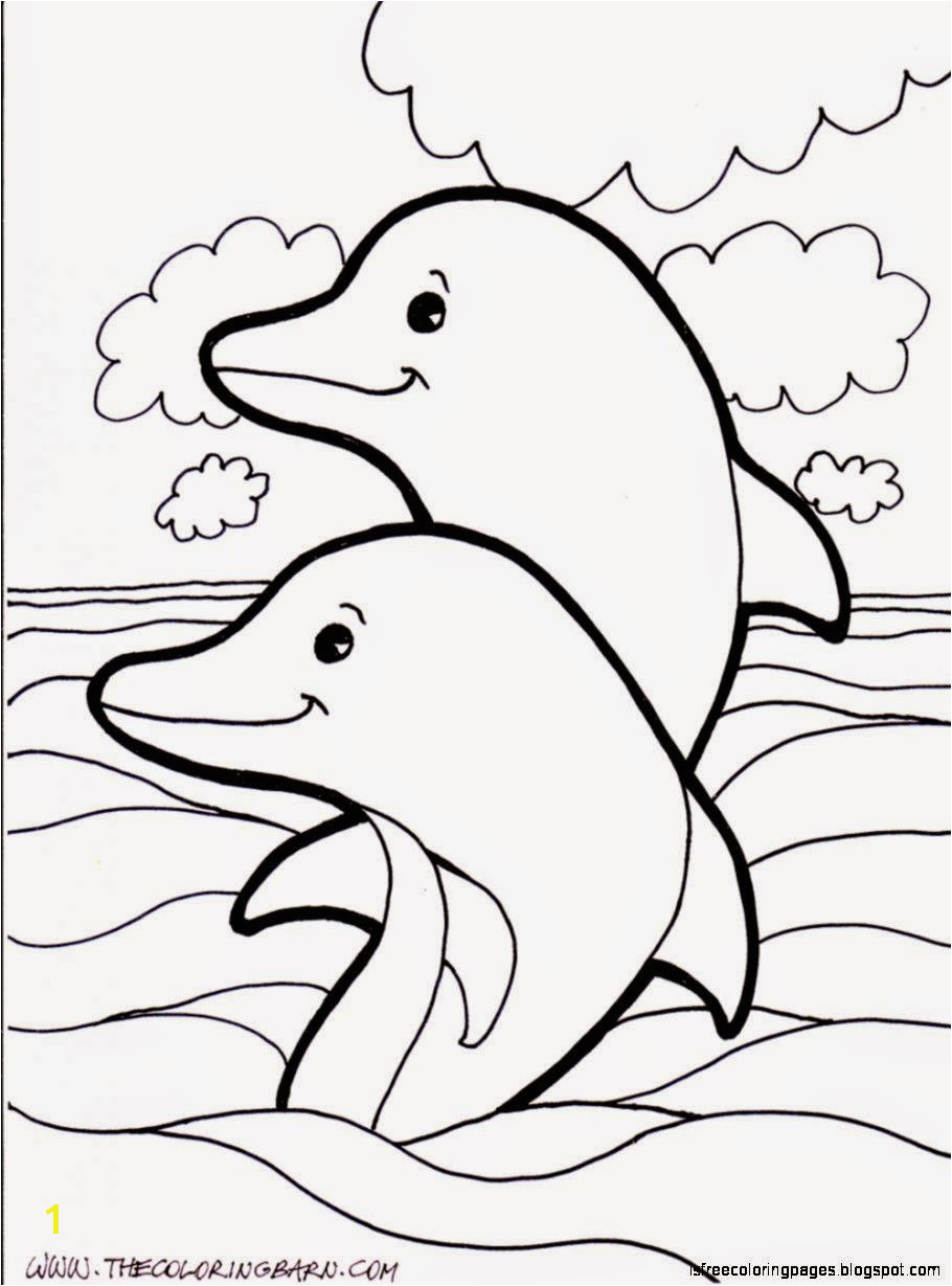 dolphins coloring pages