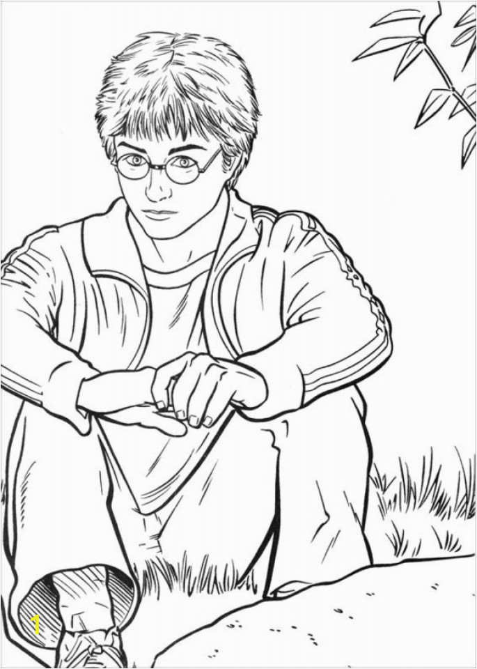 harry potter coloring pages printable free