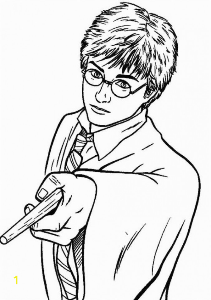 harry potter coloring pages printable free