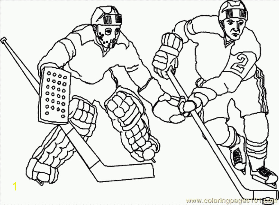 Free Hockey Coloring Pages to Print 20 Free Printable Hockey Coloring Pages