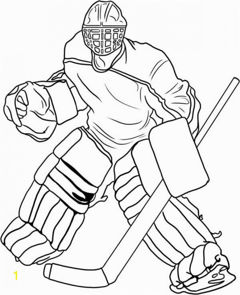 online hockey coloring pages