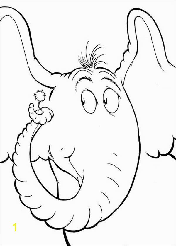 horton hears a who coloring page