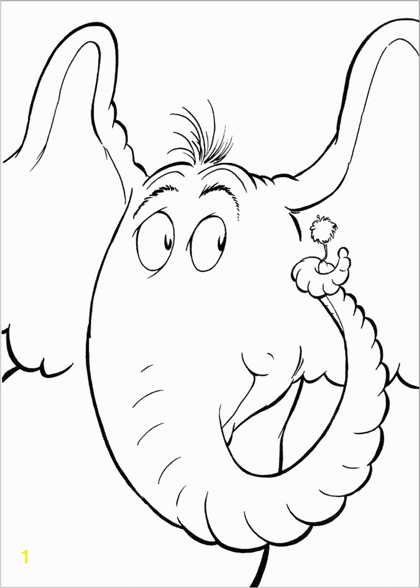 horton hears a who coloring pages