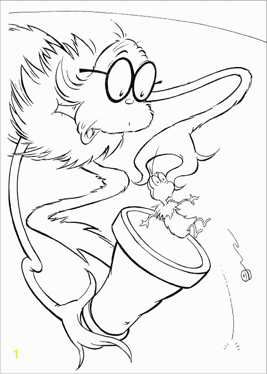 horton hears a who coloring pages