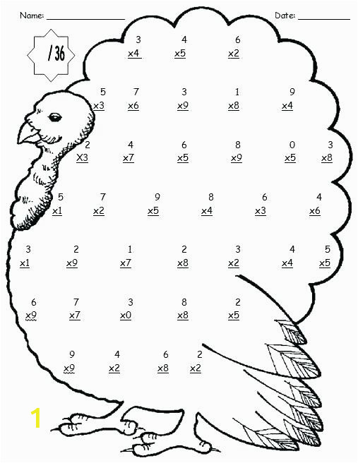 math coloring pages 1st grade