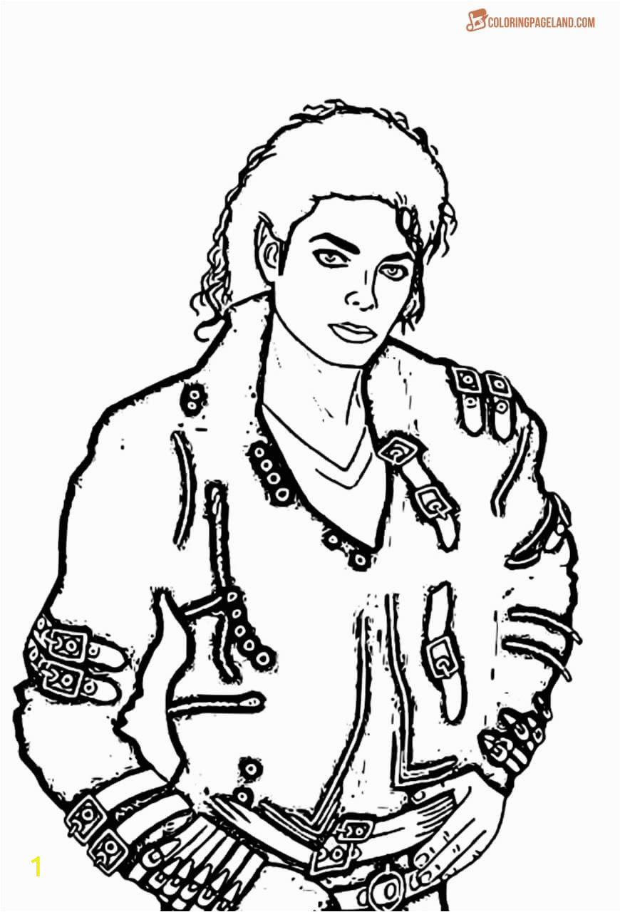 Free Michael Jackson Coloring Pages to Print Michael Jackson Coloring Pages Free Printable