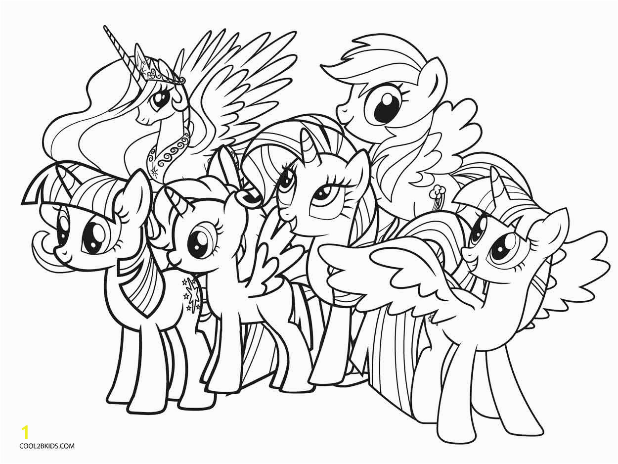 my little pony coloring pages