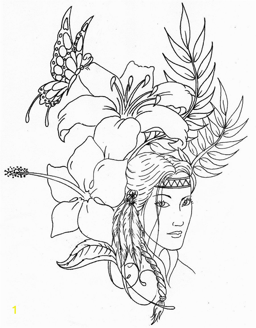 native american designs coloring pages printables